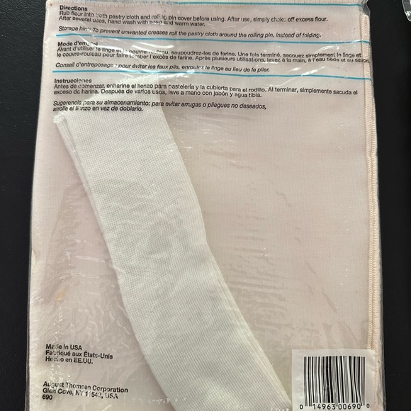 Ateco Pastry Cloth and Pastry Cloth Pad - Picture 6 of 7